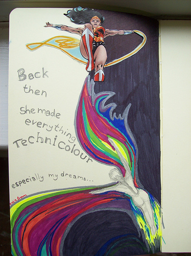 She was WonderWoman - Posted by littleskyred